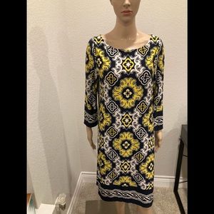 Ralph Lauren print shift dress